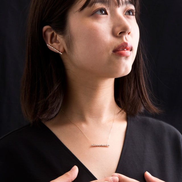 K10 Horizon Necklace 10金ホライゾンネックレス ELP0001G jewelry