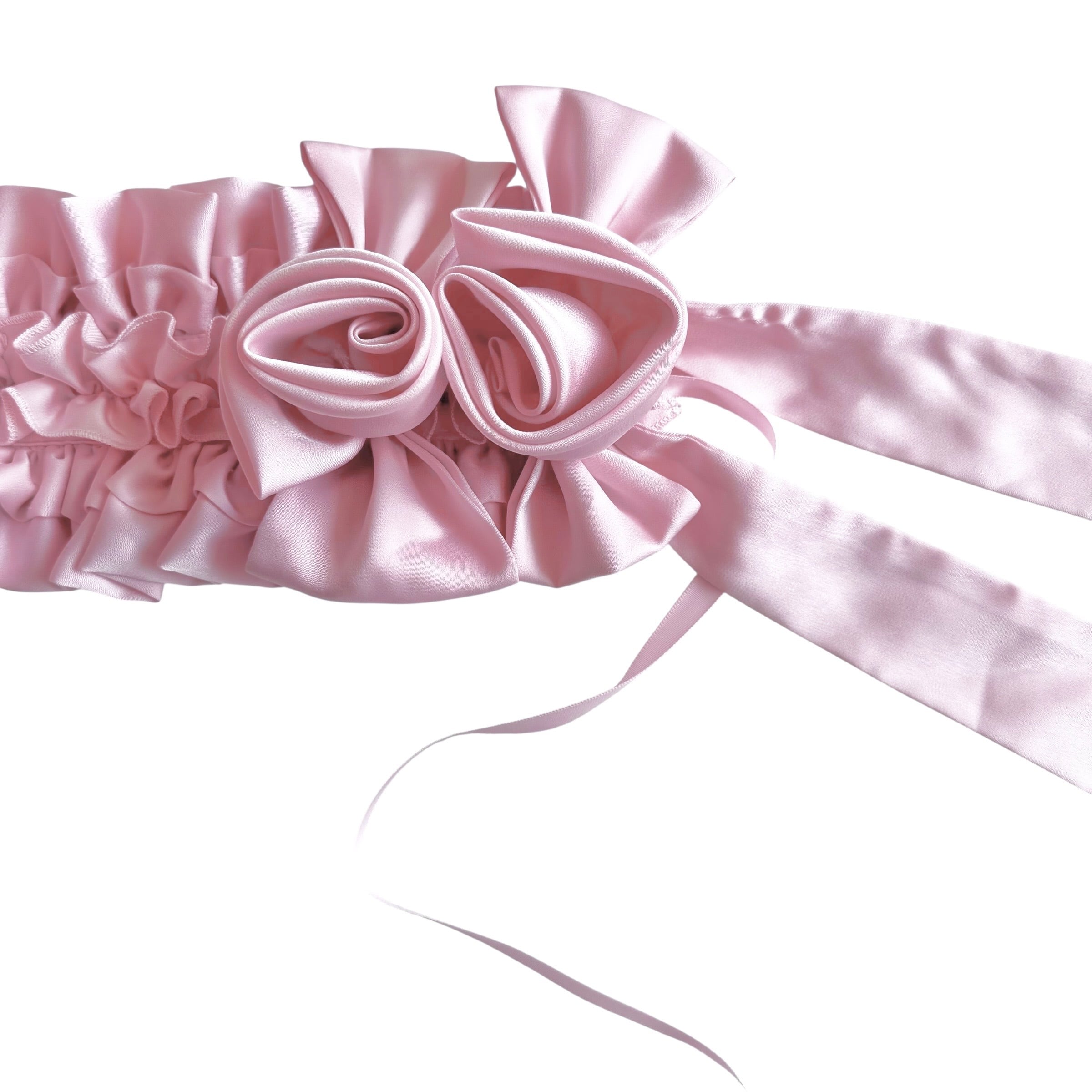 ローズリボンヘッドドレス　PINK