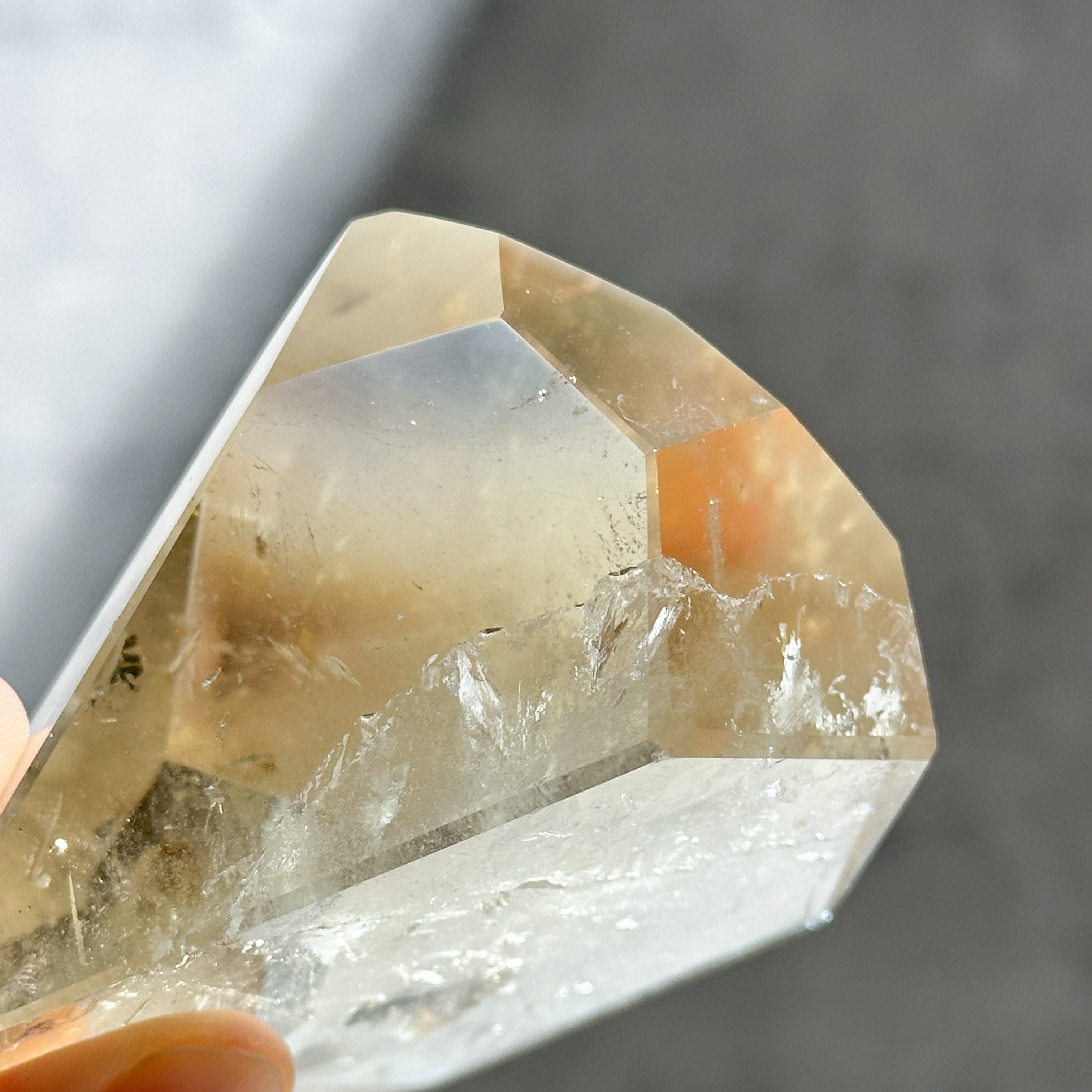 天然石 美品 シトリンフリーフォーム シトリン（黄水晶） フリーフォーム24◇ Citrine ◇ 天然石