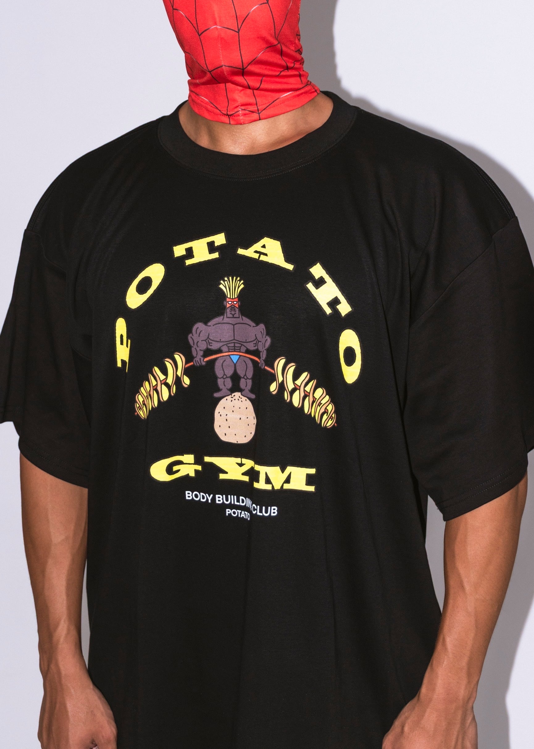 ポテトジムTシャツ ブラック | JACKPOT MARKET