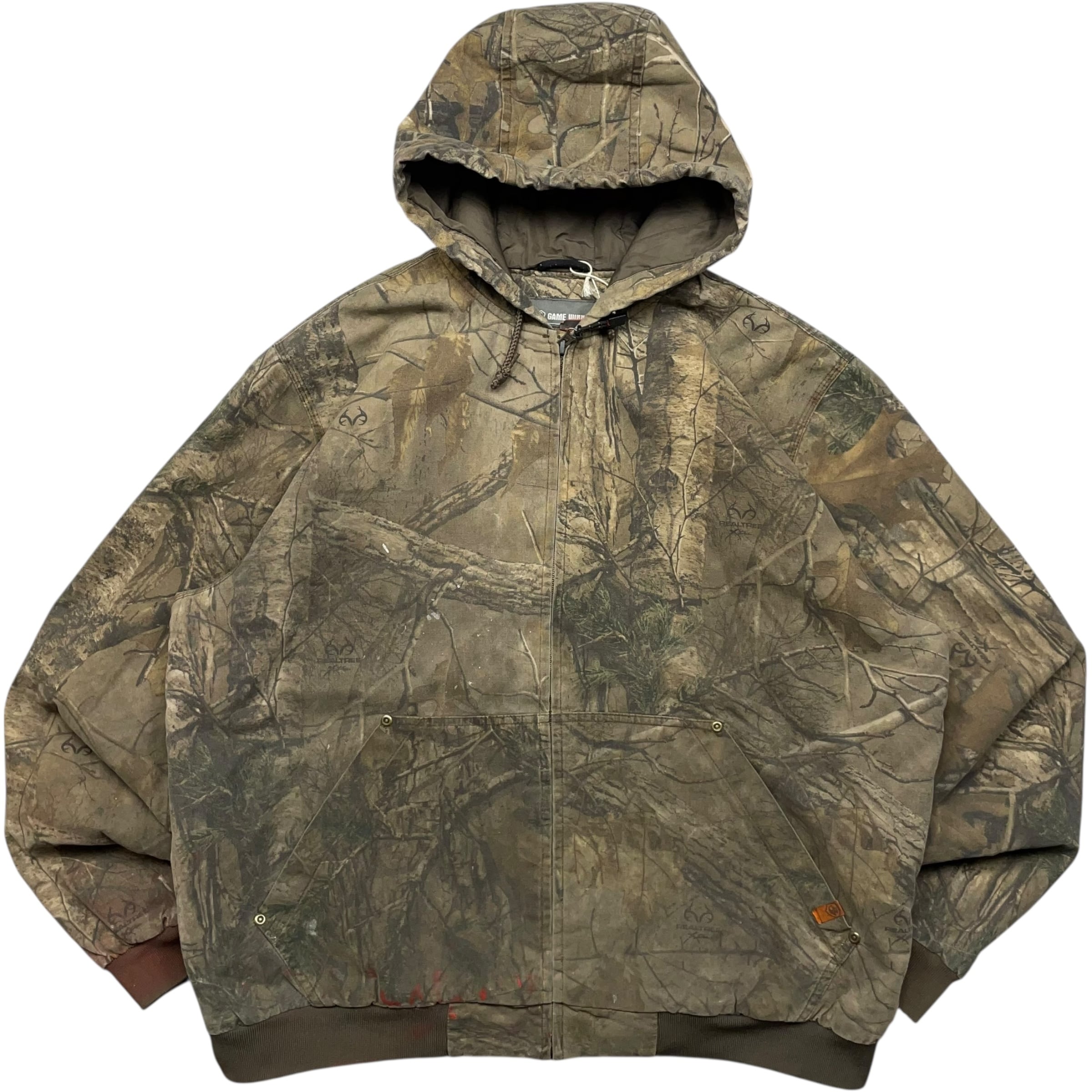 《L》GAME WINNER リアルツリージャケット ダックジャケット no.9536