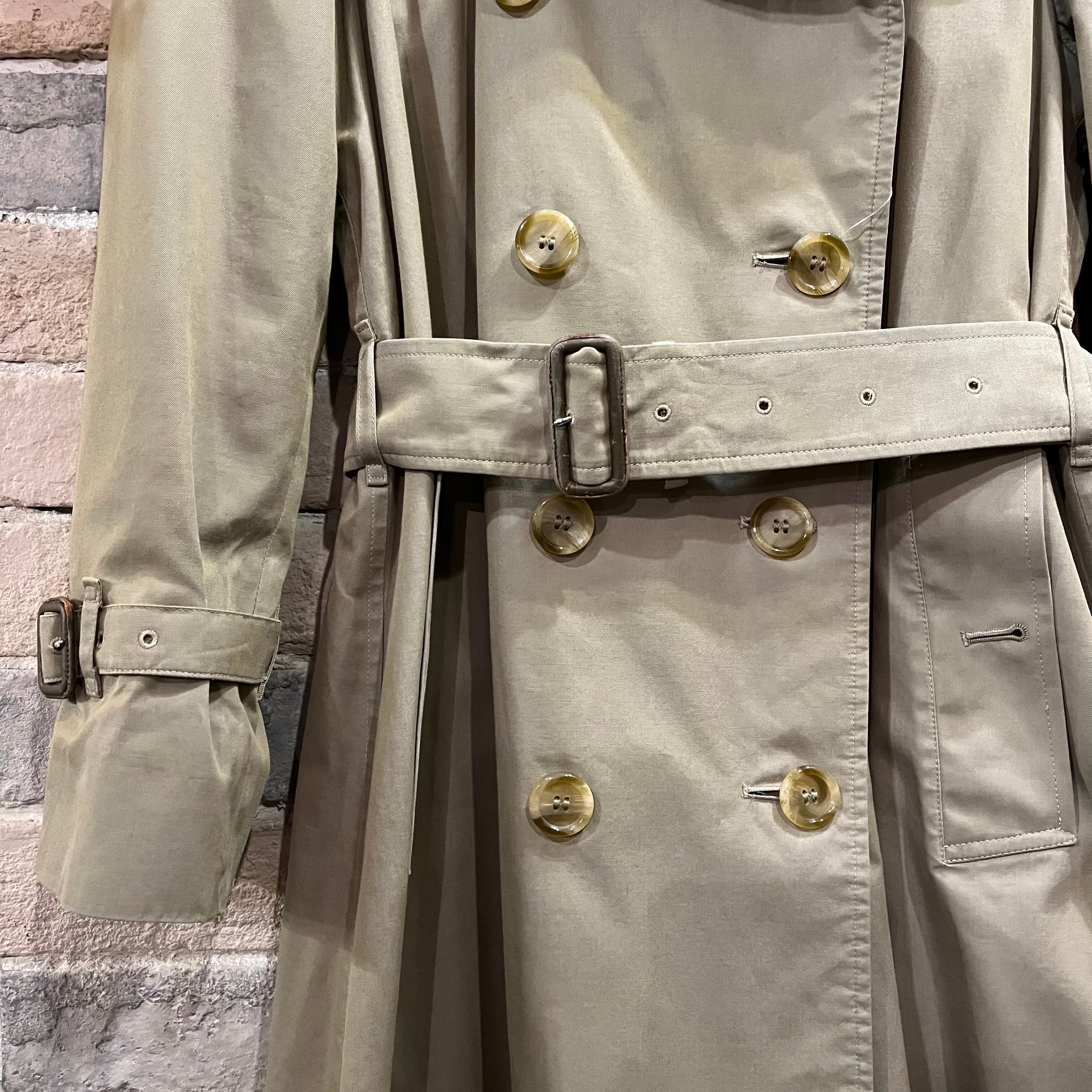 burberry “ladies trench coat” size6 バーバリー 英国製 トレンチ