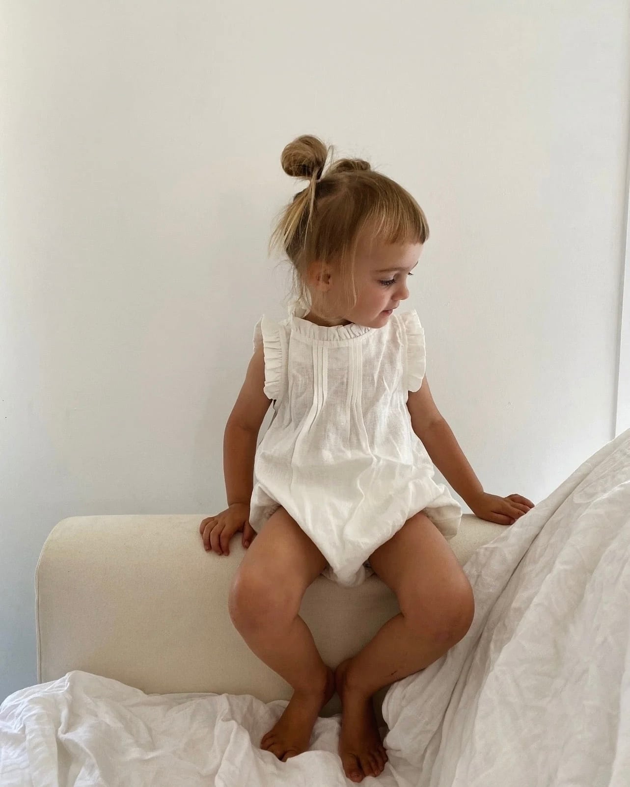 Marlow and Mae】Summer Jean Romper | RIRIBELL