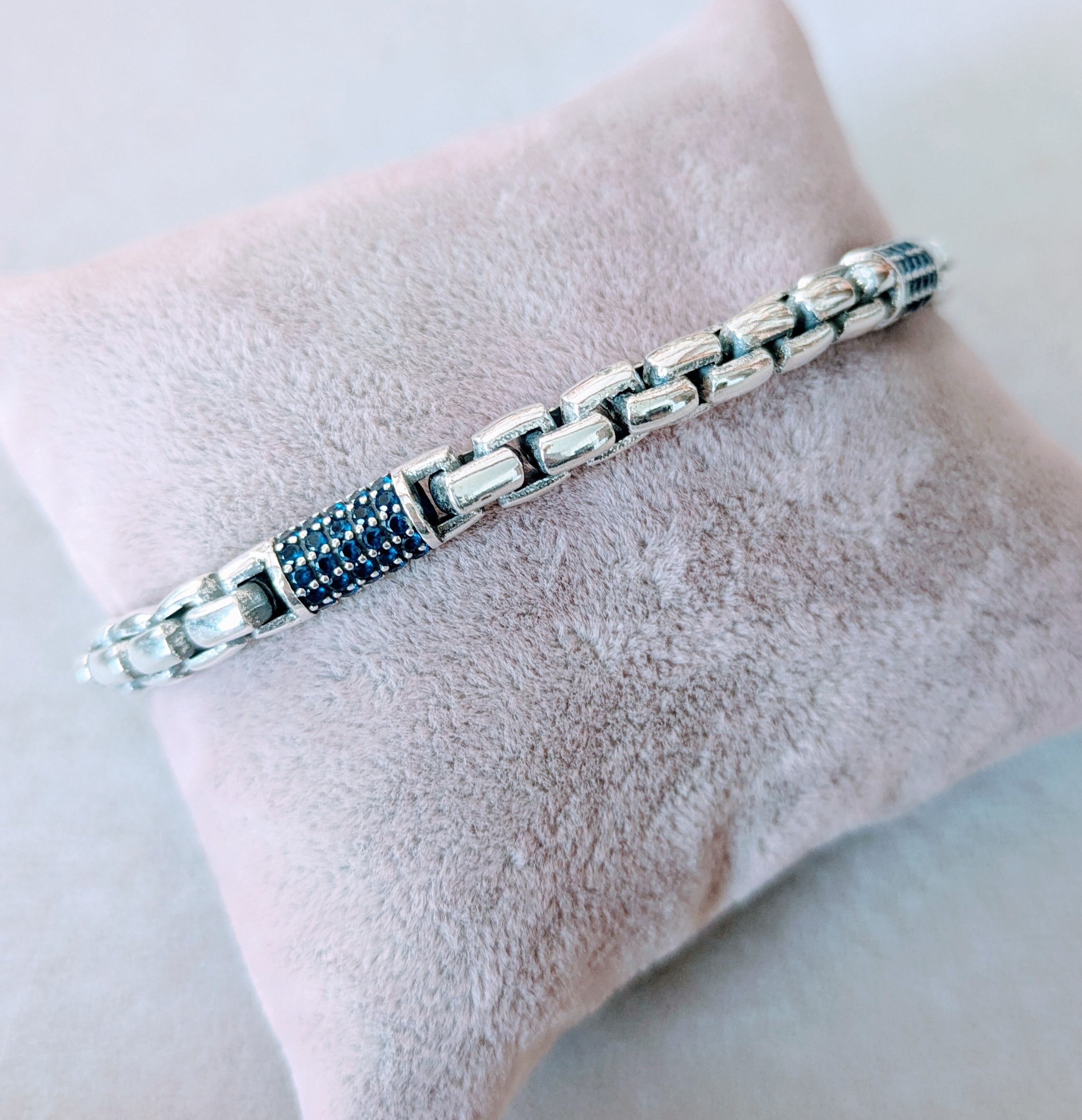 NEW＊トルコ製 メンズ チェーンブレスレット silver925 | HAYAT