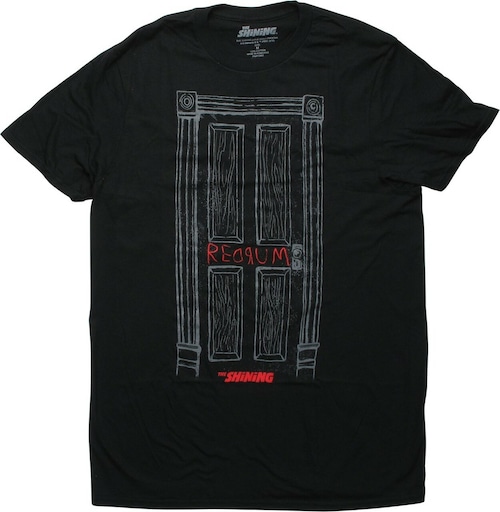 Tシャツ シャイニング REDRUM レッドラム ドア