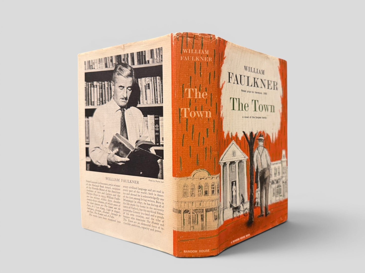 SL1279】【FIRST EDITION】【FIRST PRINTING】The Town(1957) /William