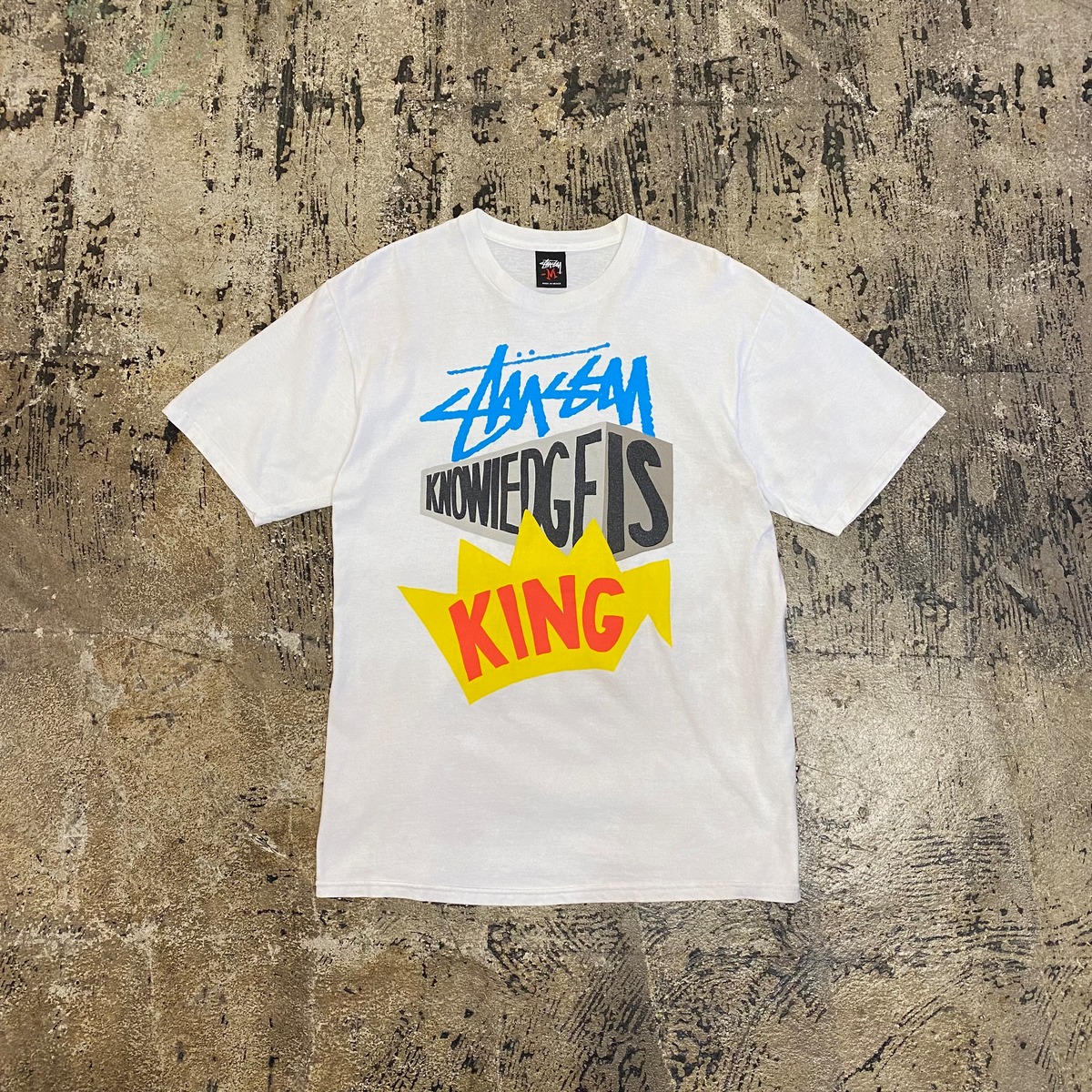 STUSSY KNOWLEDGE IS KING TEE | GALAXIES