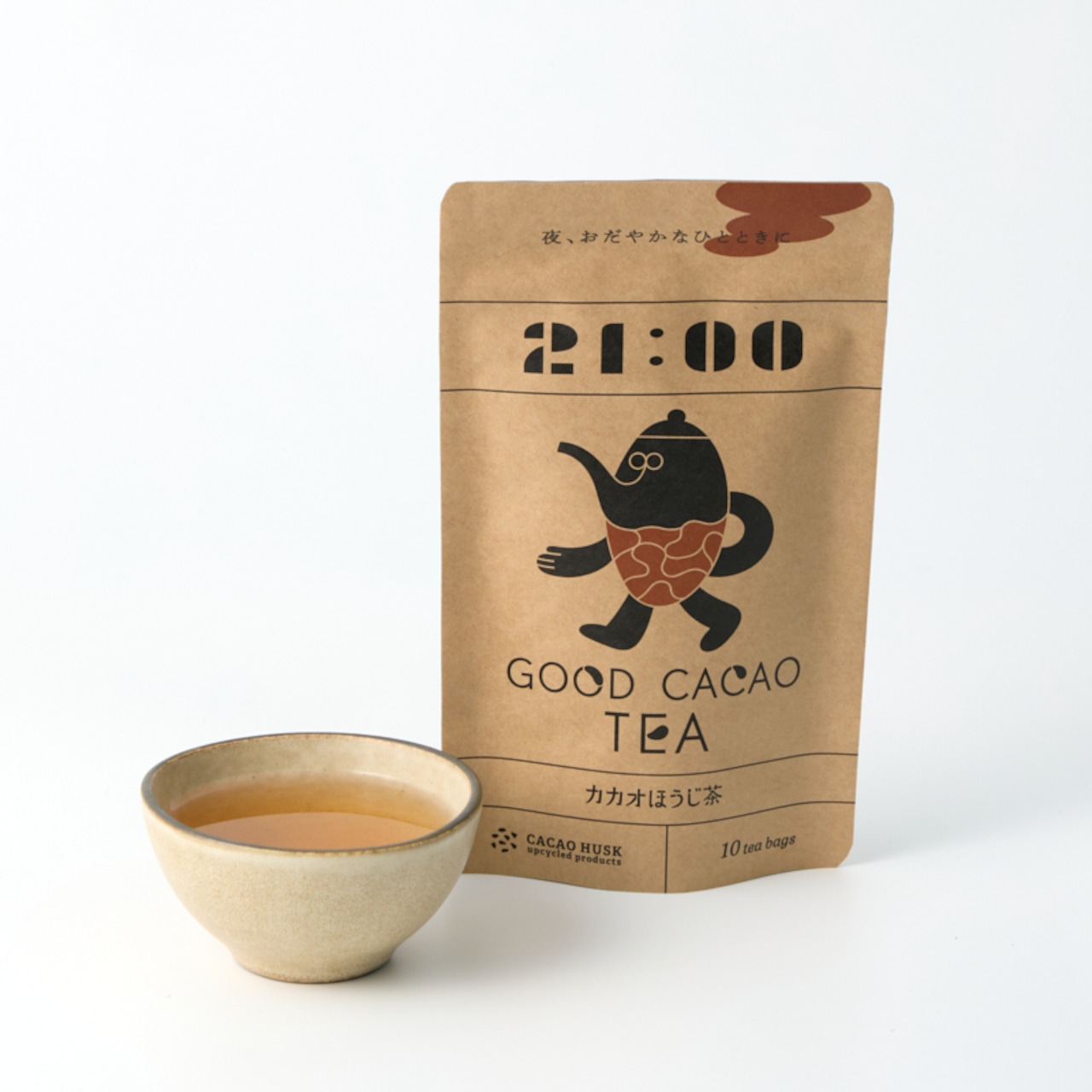 カカオほうじ茶(袋)・画像4