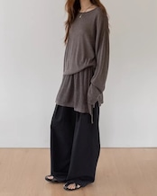 Modern texture loose knit Setup L0165