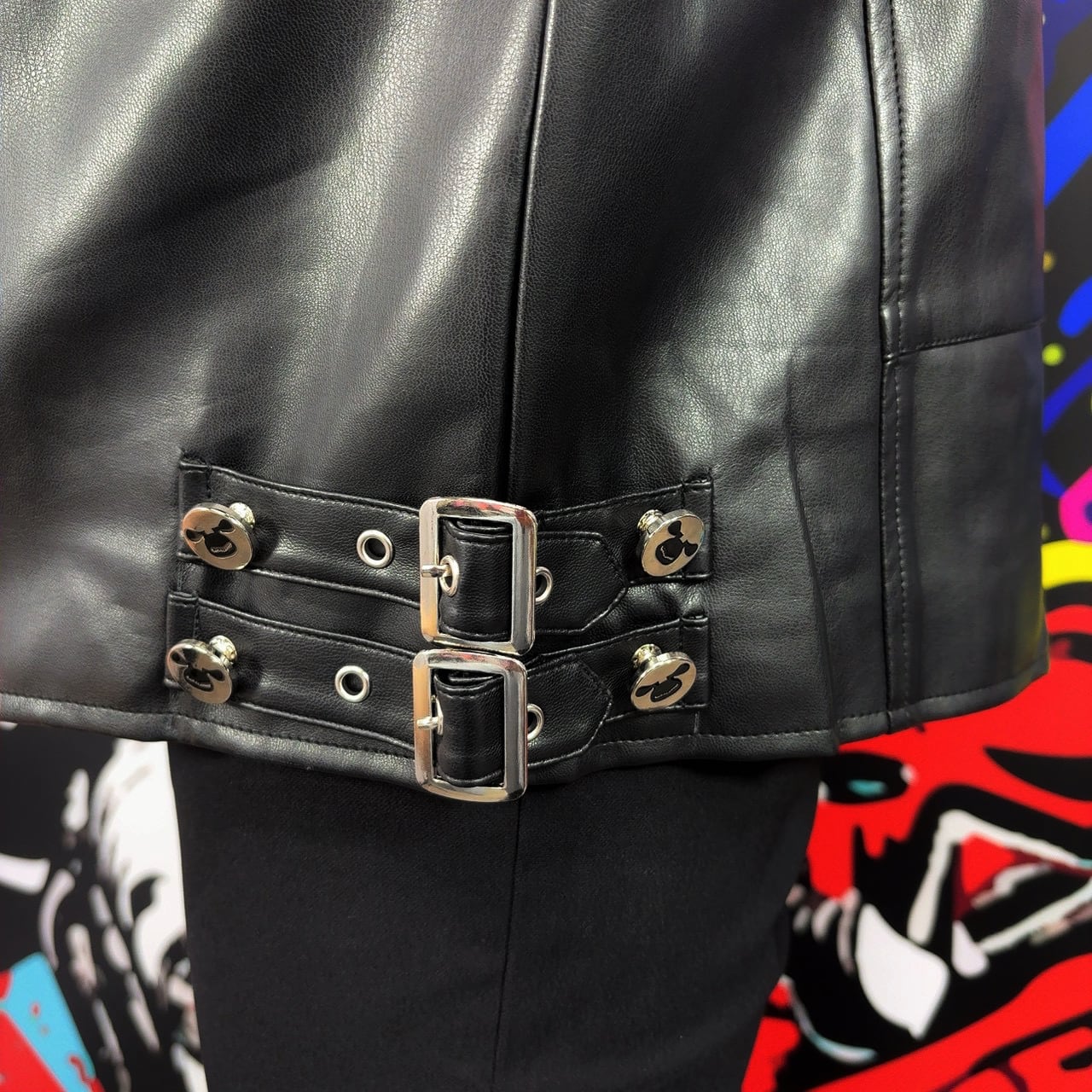 BLOOD LINER PU LEATHER JACKET | NIER CLOTHING