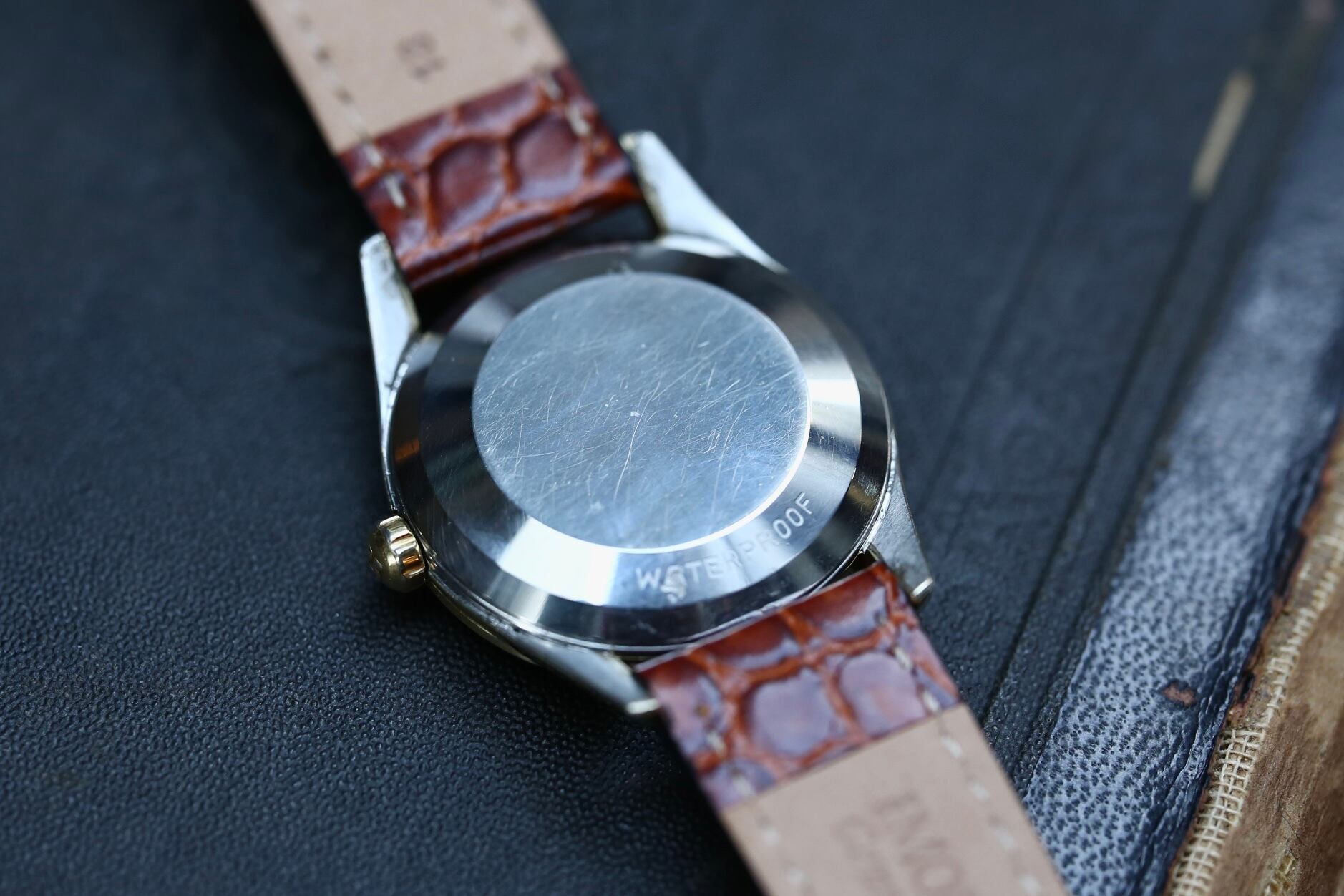 OMEGA】 1955 オメガ ノンネーム 飛びアラビア ボーイズ 初期型全回転