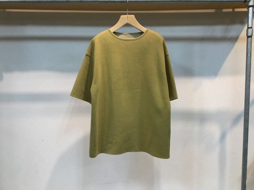 crepuscule"Dobleface S/S Knit Yellow"