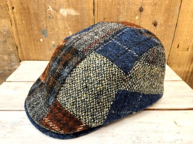 Stetson ステットソン リネンシャンブレー キャスケットBK-L/日本製 Stetson ステットソン リネンシャンブレー キャスケットBK-L/日本製