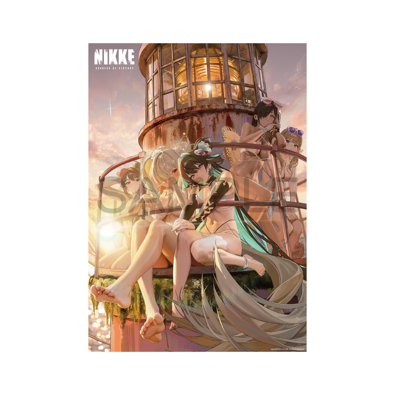 【ストア限定】『勝利の女神:NIKKE』 クリアポスター WAVE TO YOU