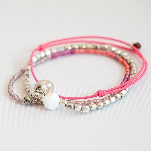 aro-di-lusso original skull & beads bracelets