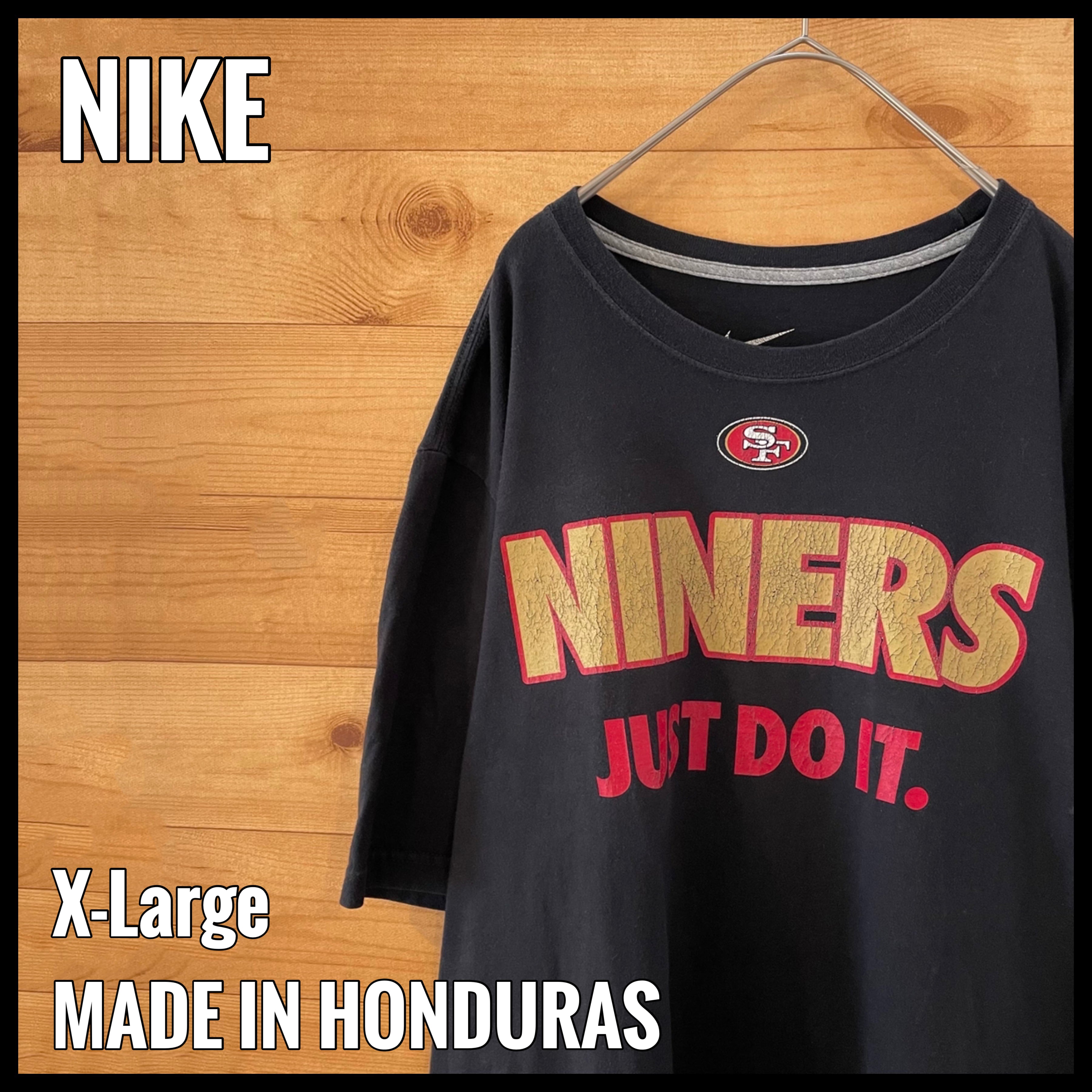 NIKE】NFL San Francisco 49ers Tシャツ アメフト XL ロゴ プリント