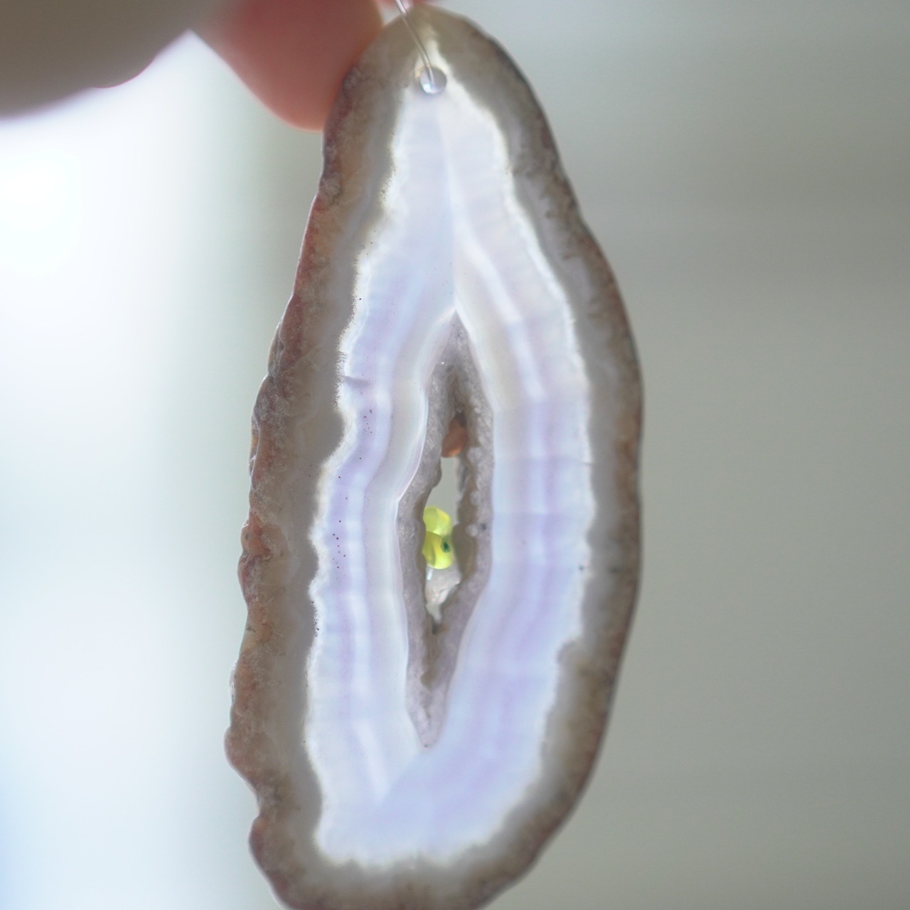 Sunset Beach 04 - アゲートヒーリングチャイム / Agate Sun Catcher Wind Chime 850