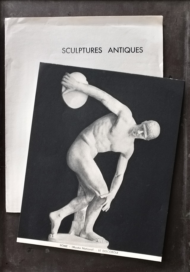 フランス LE DISCOBOLE  ミュロン 円盤投げ アンティーク