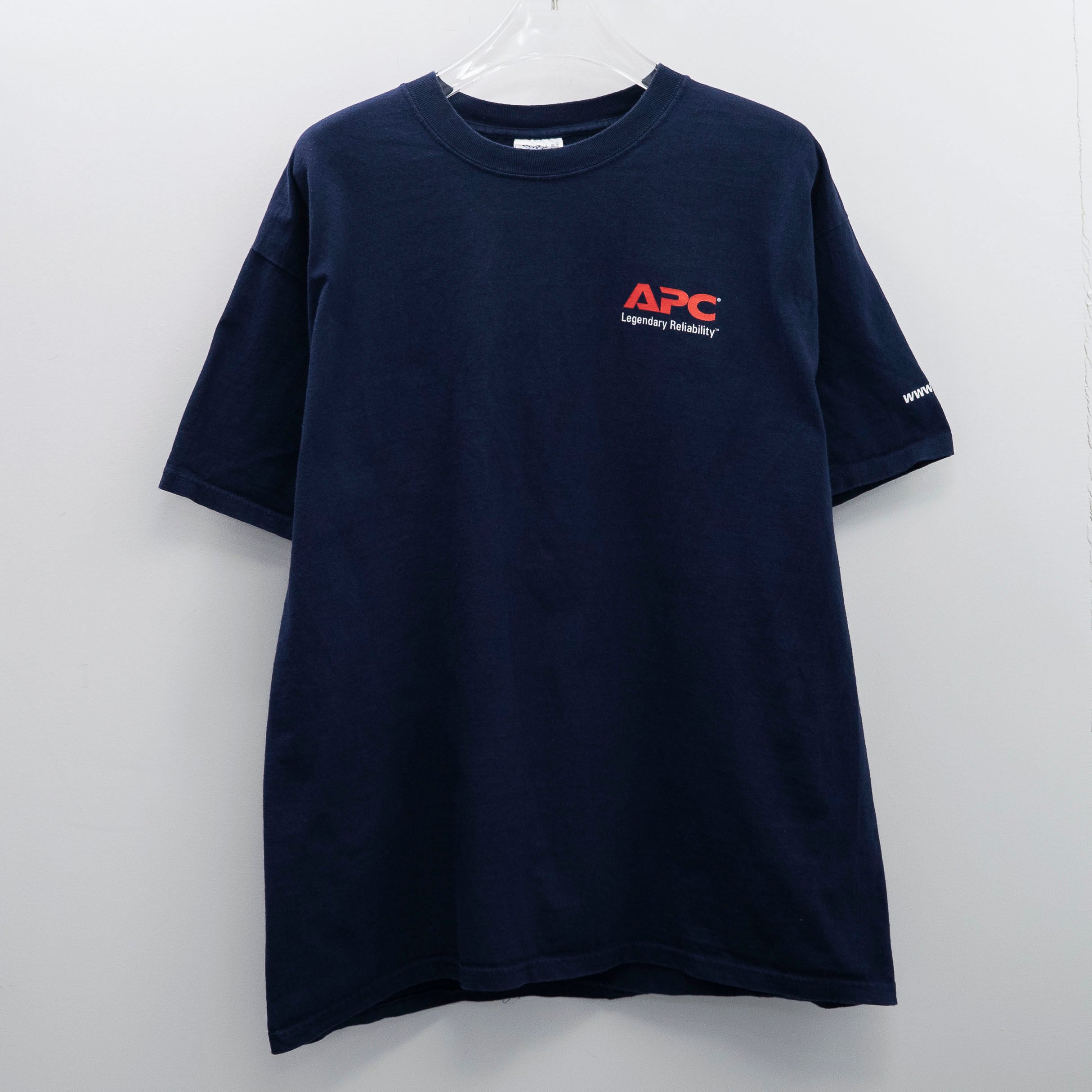 Windows " APC Navy " Gildan XL【A1-168】