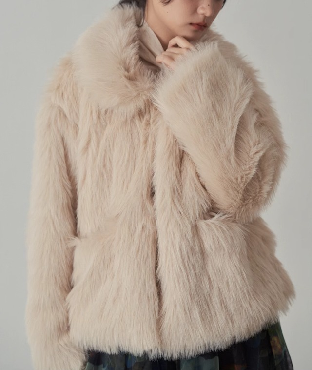 fake fur jacket 3colors【2023120601】