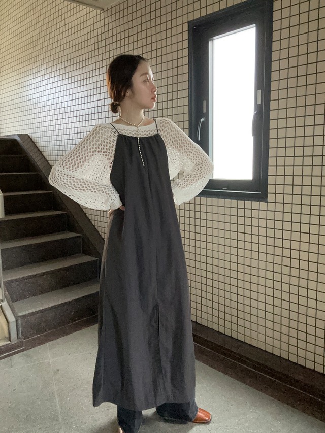 【attrayant】Mesh Tops