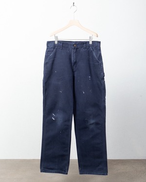 "Carhartt" good fade & painted duck painter trousers