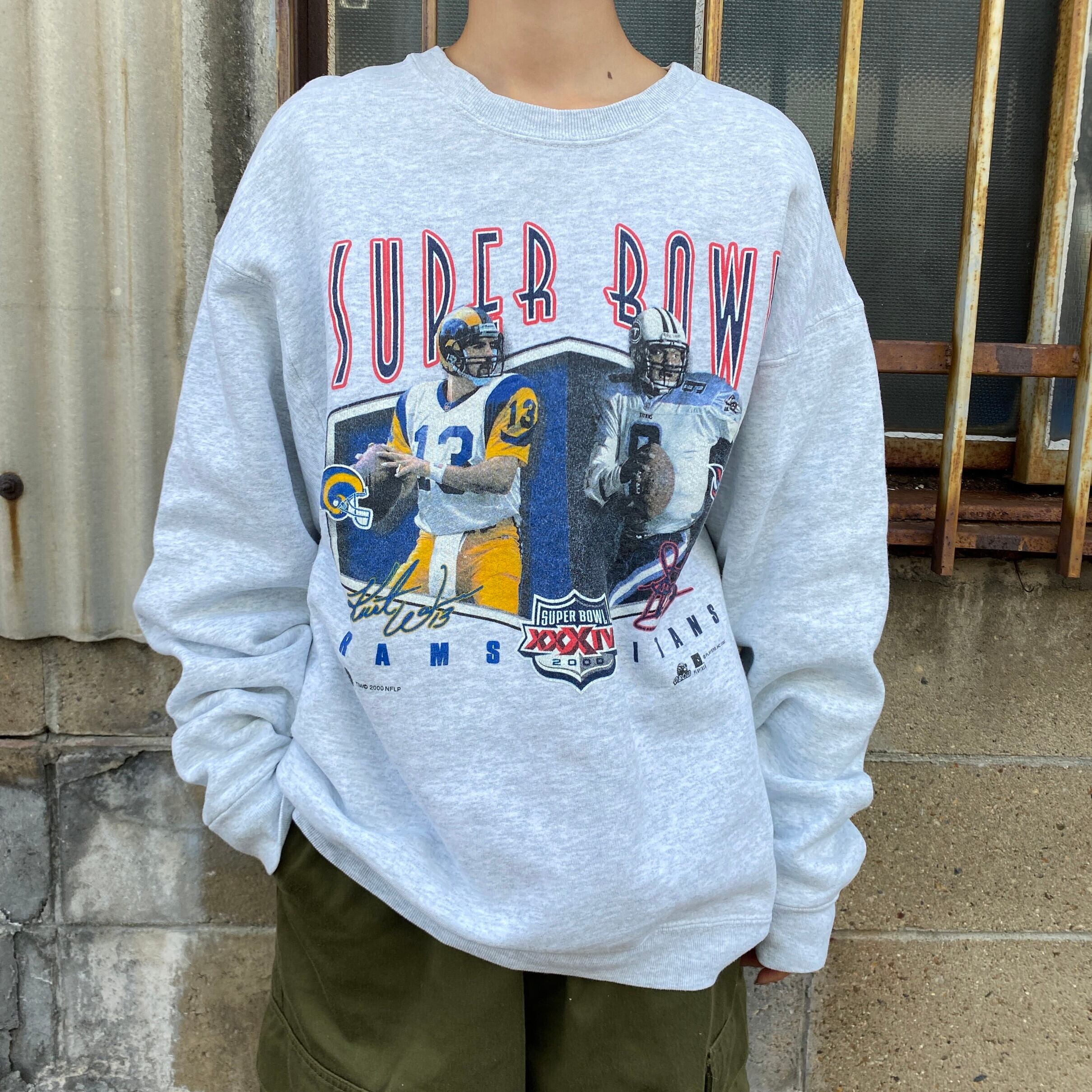 レア古着◯刺繍スウェットトレーナー NFLパンサーズ メンズXL〜2XL-