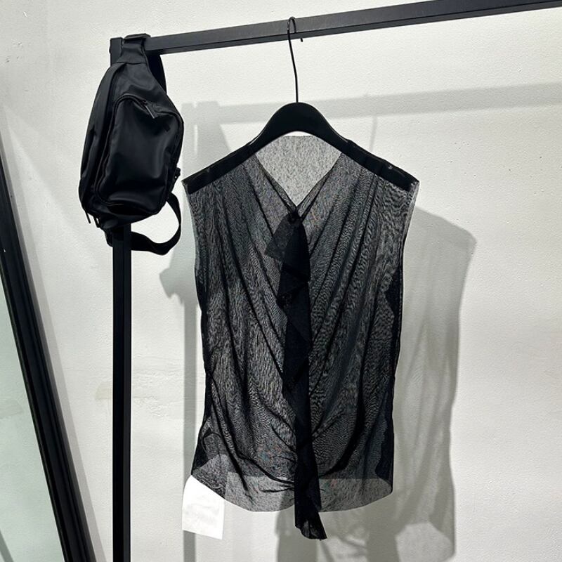 シースルーレイヤードトップス 1color MTO0257