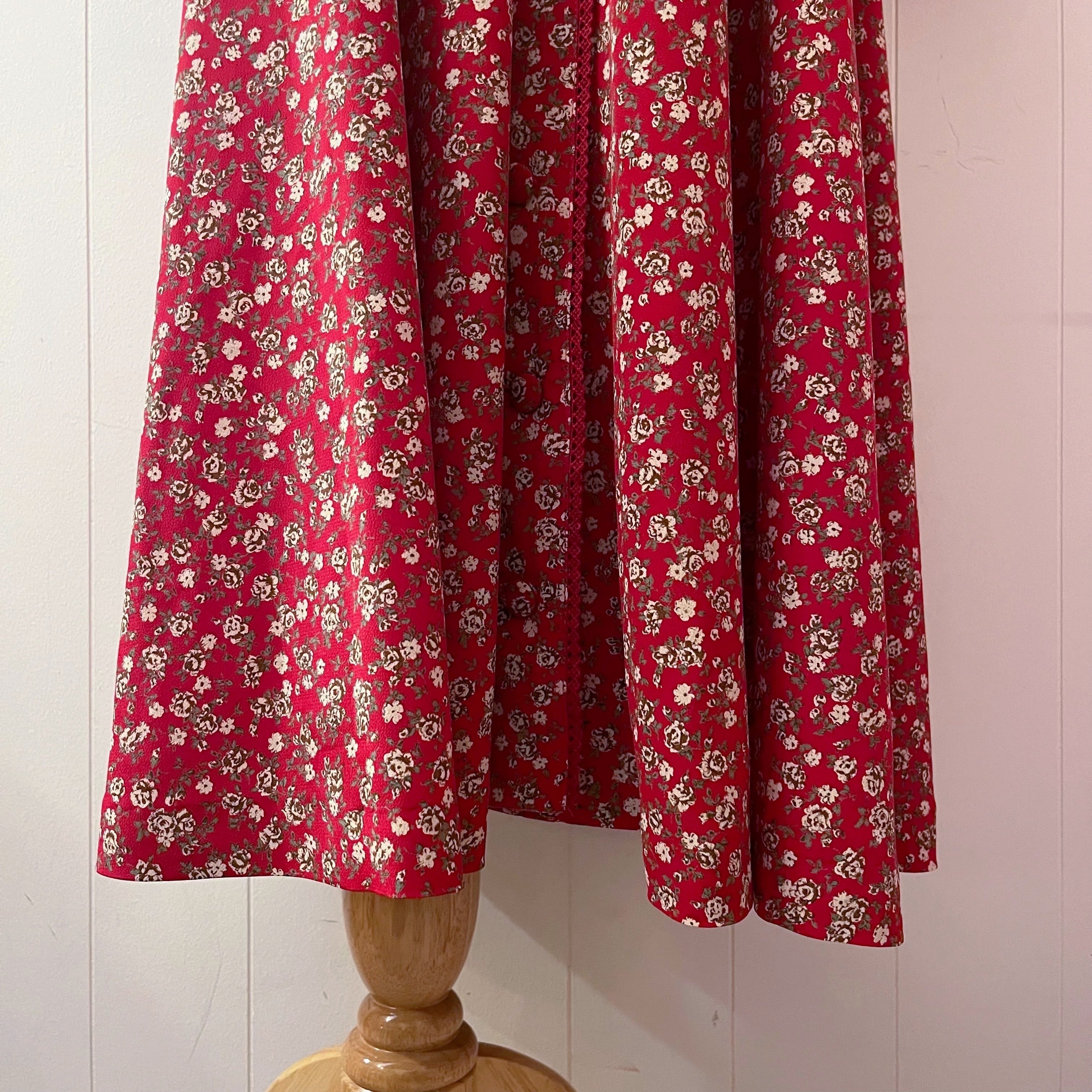 white mini rose long one-piece