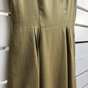 VINTAGE classic beige dress