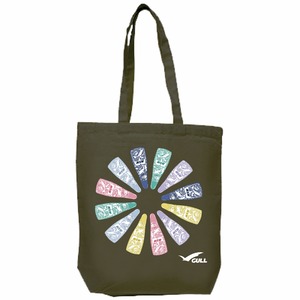 【OnlineStore限定】Fin Artist YURIE × GULL コラボトート “カーキ”
