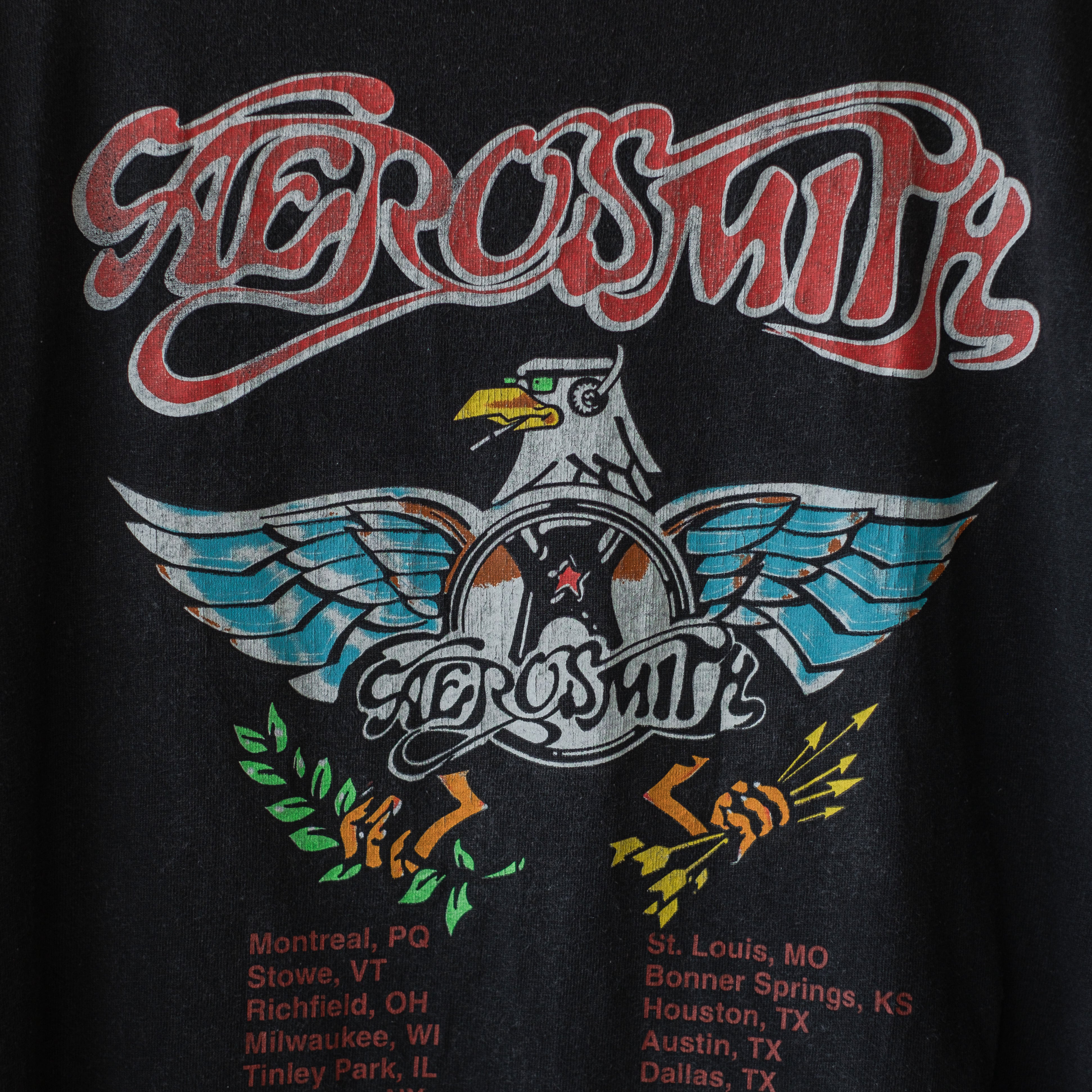 used- 1993 AEROSMITH tee (Aero Force One) | dros dro