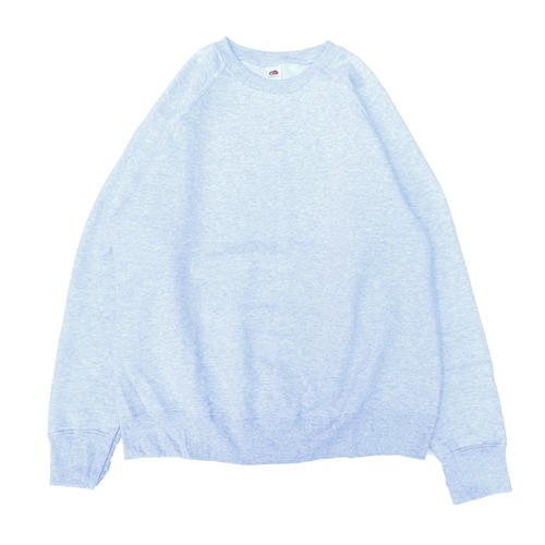 EURO FRUIT OF THE LOOM Classic SWEAT ヘザーグレー