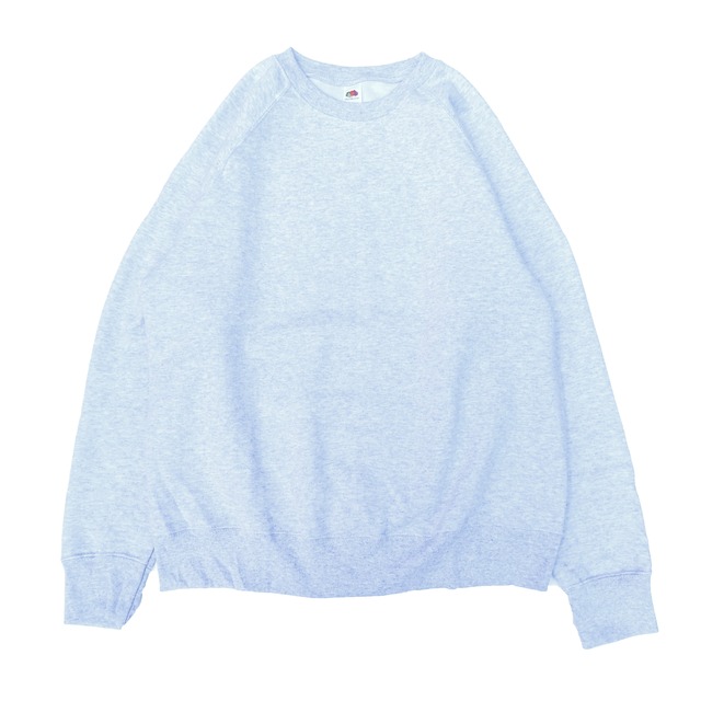 EURO FRUIT OF THE LOOM Classic SWEAT ヘザーグレー