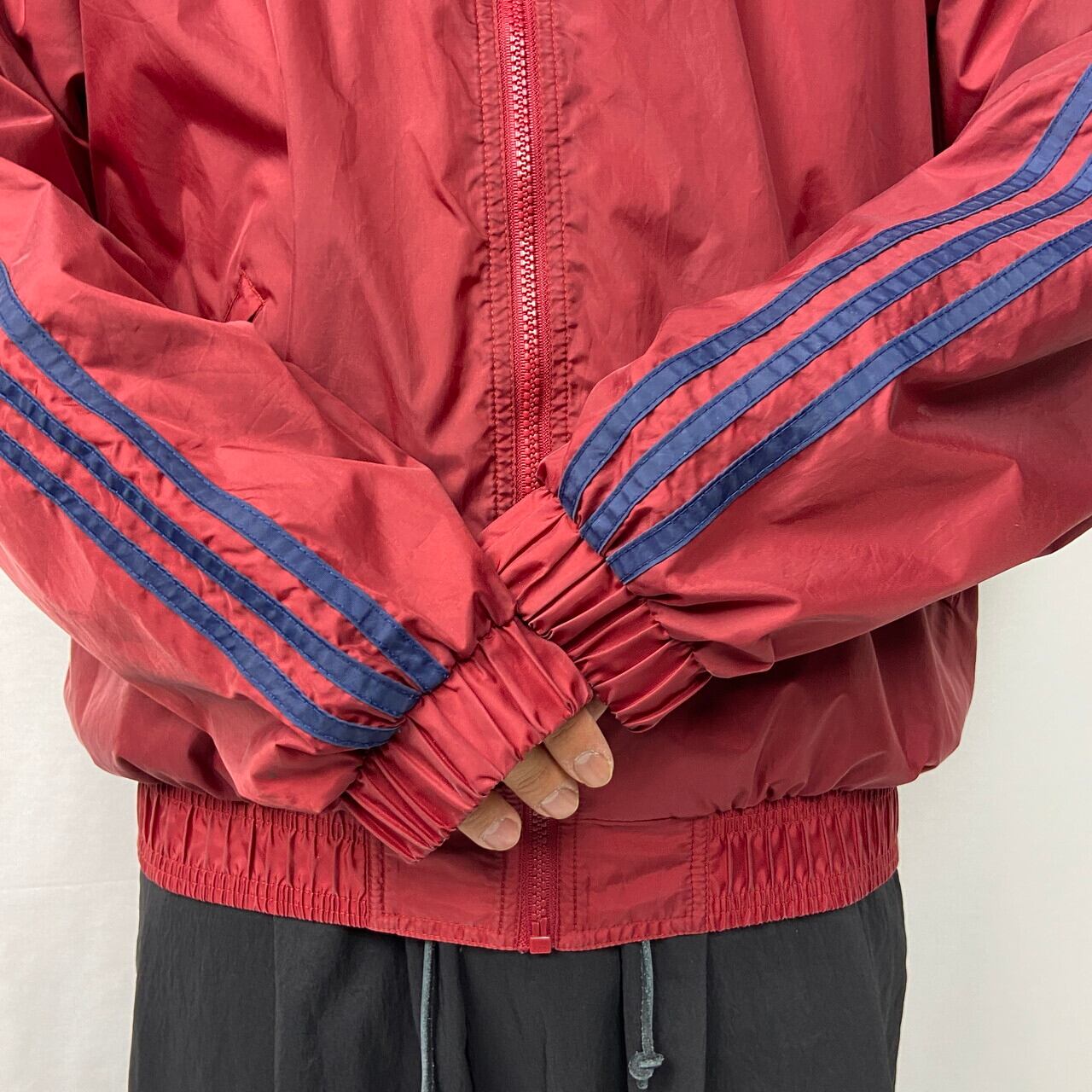 90年代 adidas アディダス ポリエステル トラックジャケット メンズL