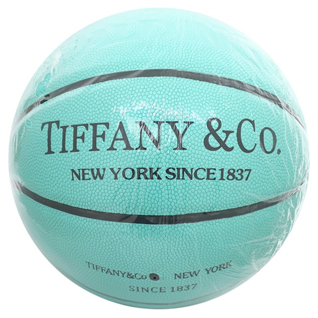 Unused TIFFANY & CO. ティファニー＆コー バスケットボール スポルディング コラボ ティファニーブルー