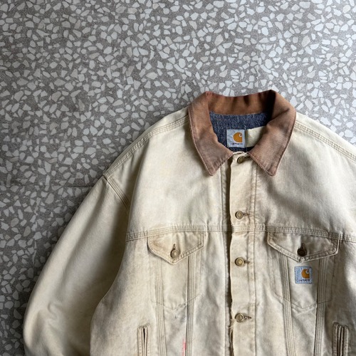 Carhartt / 80’s “襤褸” Trucker jacket size 実寸M-L相当
