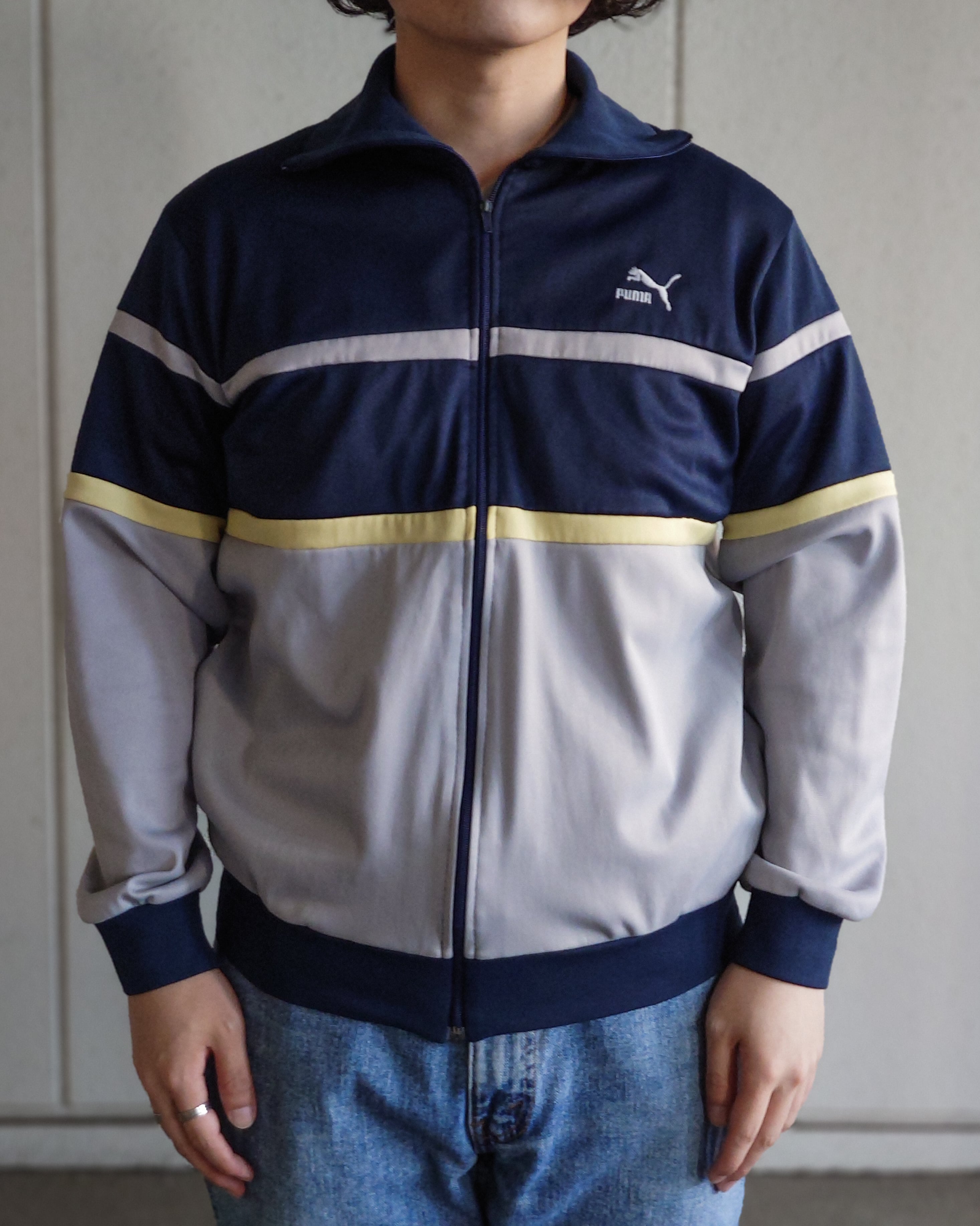 80〜90's PUMA JERSEY TRACK JACKET | STRAYSHEEP ONLINE