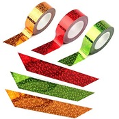 キラキラテープ 新体操装飾 グリッターテープ DIY アクセサリー 手作り用 誕生日パーティー 結婚式 diyテープ デコレーション 5個入