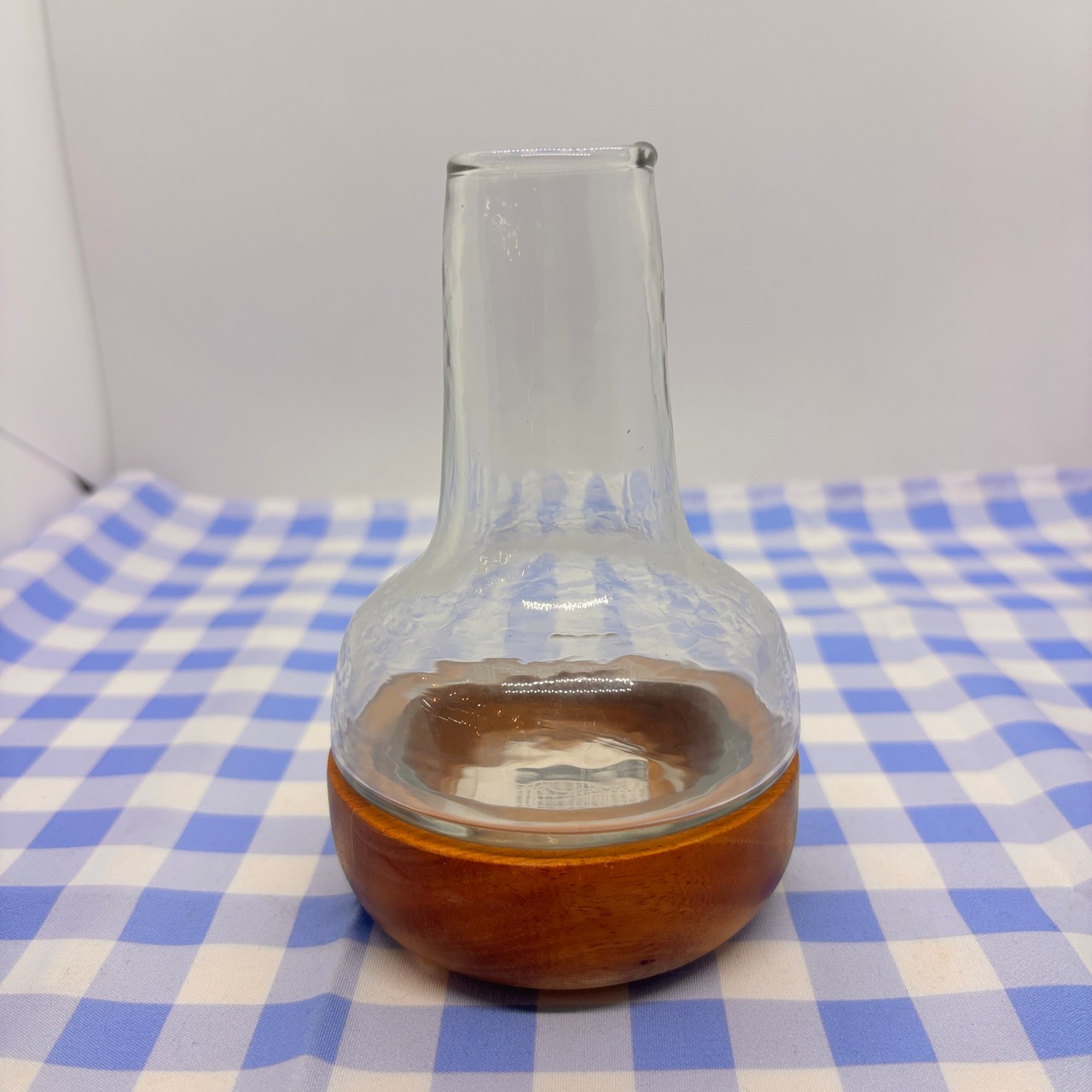 シナリー ウッド×ガラス フラワーベース チムニー S