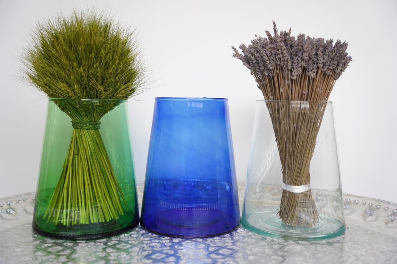 【美品】HAY モロッカンベース L 楽天市場】HAY（ヘイ）/MOROCCAN VASE L/モロッカンベース L/ブルー