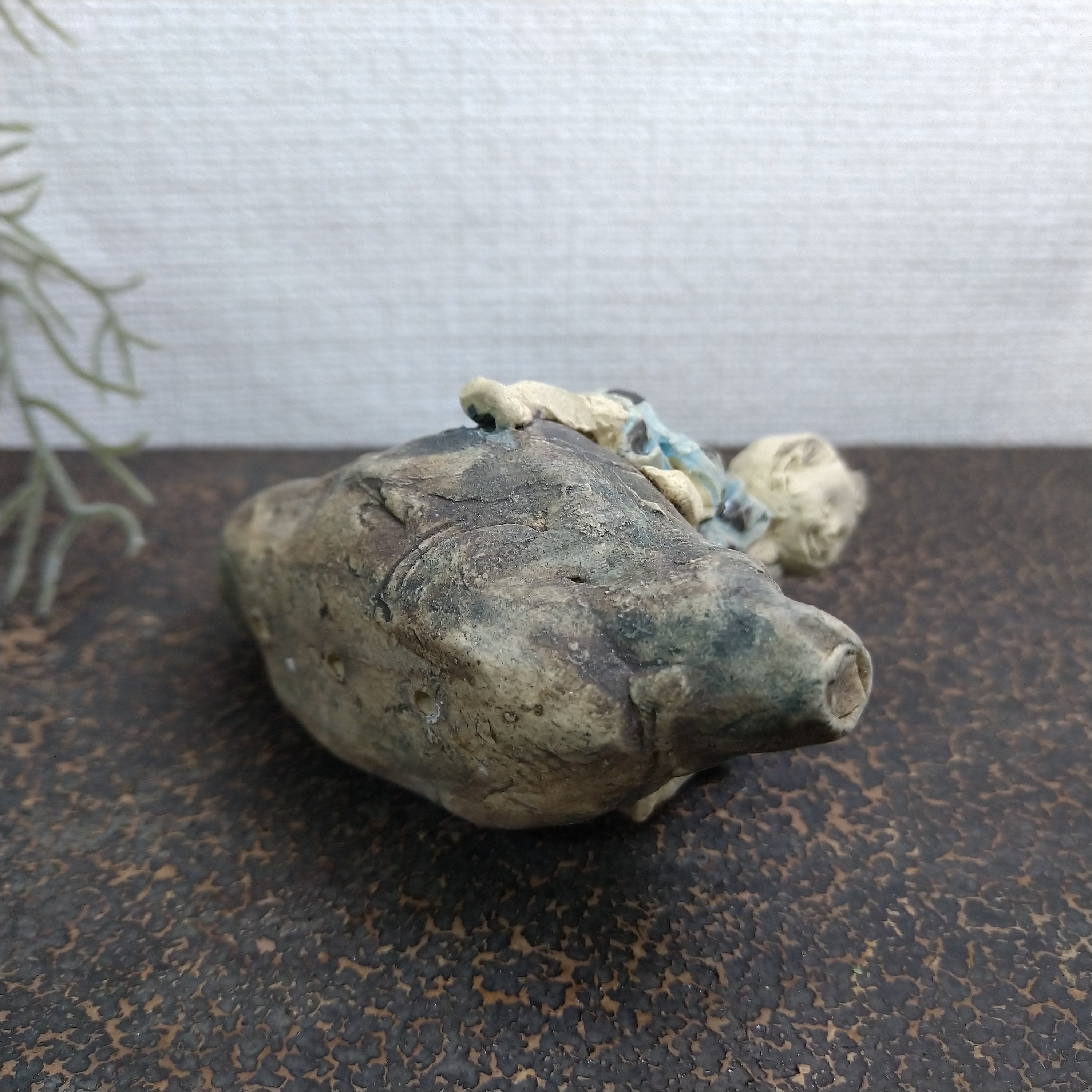 芋の煮えたも御存じない | 陶人形作家 にしだみき