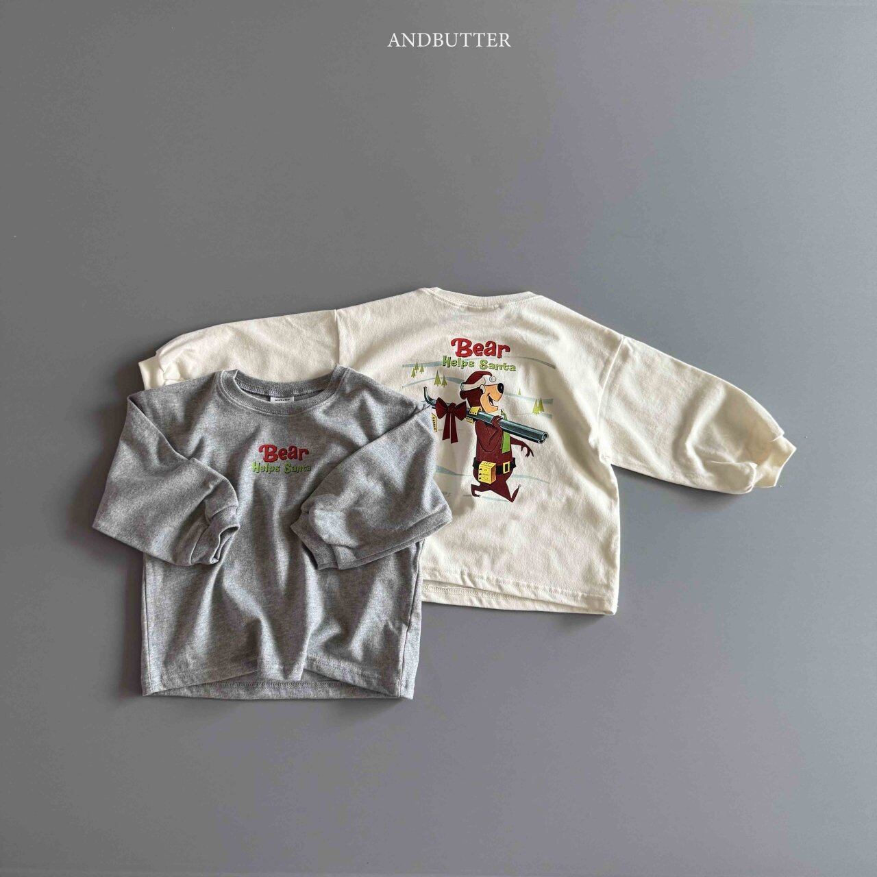 【予約商品】andbutter / Santa Bear Tee