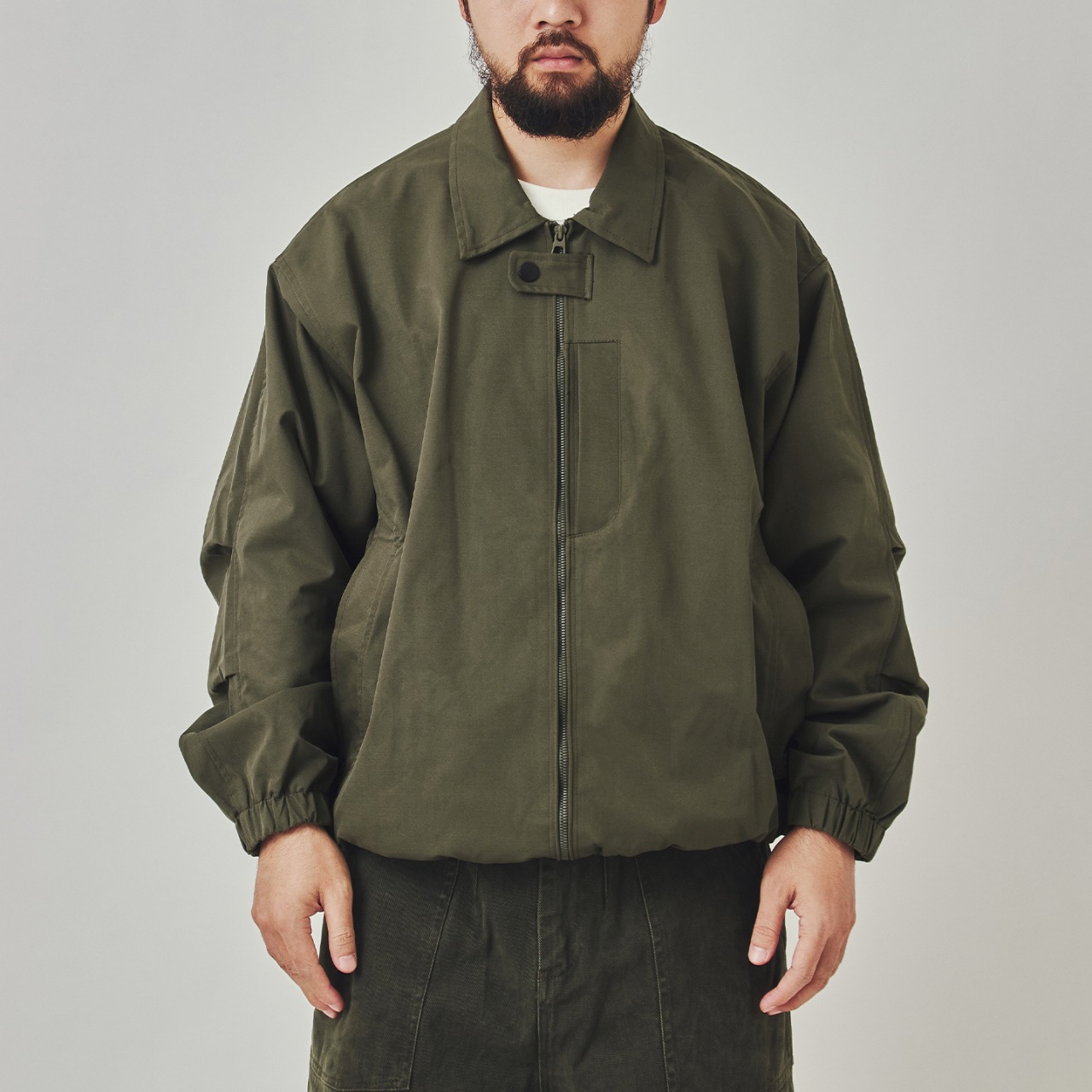 MIL FIELD コットン ジップブルゾン K5447 - 1