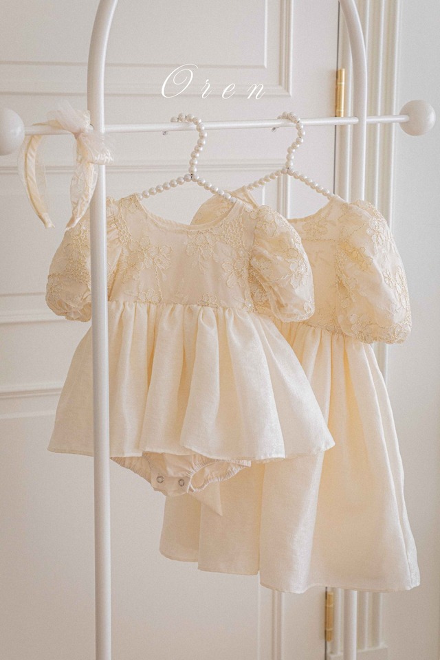 ※お洋服と同梱限定※【1/27〆予約】<OREN>  Seriel ribbon headband