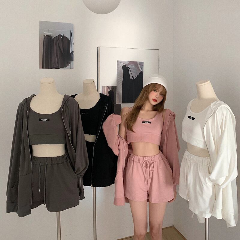 ホワイトフード付きセーターレディースフォールルーズレイジーロングスリーブカーディガンジャケット2020ミドル丈トップ ブラックストロベリース59464251759