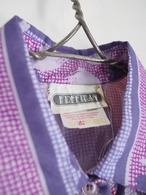 ~1980’s CANADA Abstract Pattern Polyester Shirt