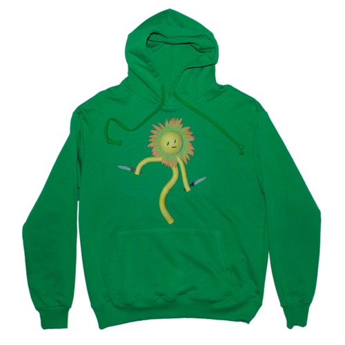 『Sid and Geri』Lily With Knife Hoodie *Green
