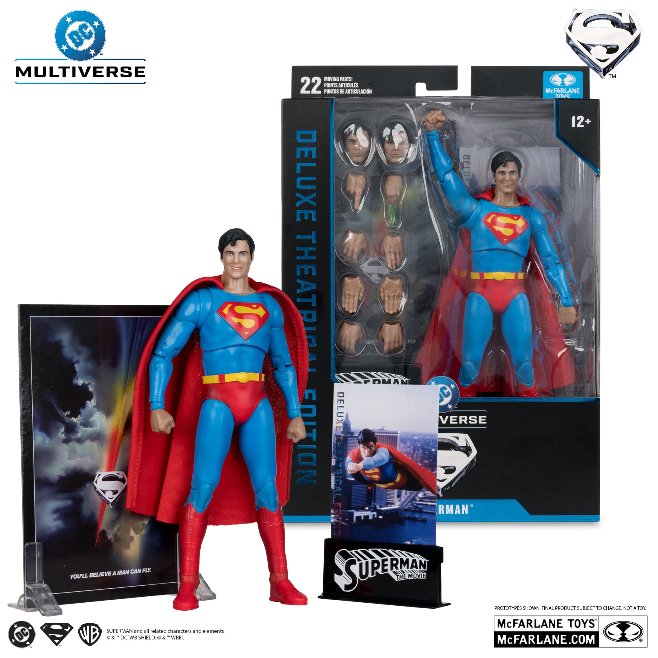 McfarlaneToys SUPERMAN (SUPERMAN: THE MOVIE 1978) DELUXE