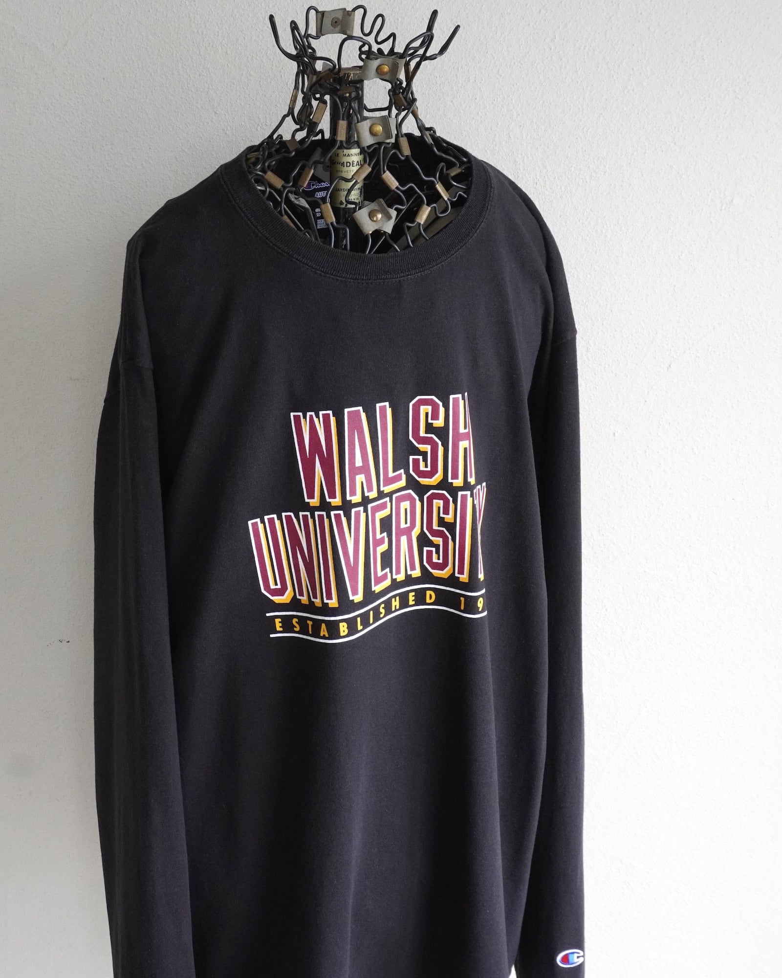 1980's〜90's [adidas] トレフォイルロゴ メッシュTシャツ ホワイト